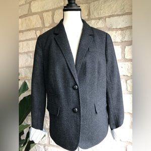 Banana Republic Gray Wool Blazer